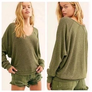 NWT Free People Santa Clara Thermal